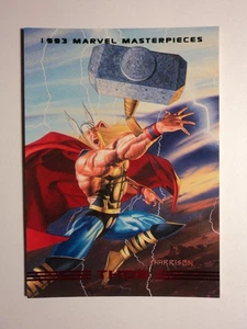 1993 MARVEL MASTERPIECES 2 - BASE CARD # 3 - THOR - Bild 1 von 4