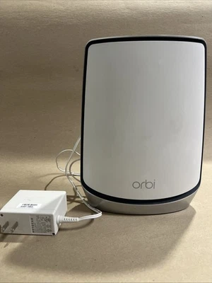 NETGEAR Orbi RBS850 Satellite AX6000 Tri-Band WiFi 6 Add - Image 1 of 4
