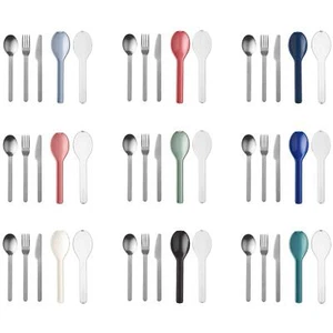 Juego de cubiertos Mepal ELLIPSE 3 piezas cuchillo cuchara tenedor práctico para viajar - Imagen 1 de 64