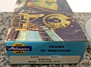 Athearn 1278 HO Scale Work Blue Caboose Wabash Railroad WAB 615 - Picture 1 of 10