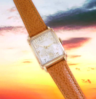 *REPARADO Y GARANTÍA*M HAMILTON PERRY AÑOS 40 DECO-FANTÁSTICO ESTUCHE-EXCELENTE ESTADO Foto 1 de 4