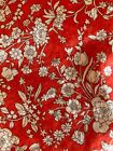 ~ 'Red floral Liberty of London blouse shirt J.Crew size 8 ~