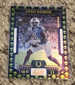 2023 Score Josh Downs - Extra Terrestrial Alien - Case Hit - SP SSP - Colts