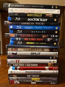 DVD Blu-ray LOT: Pick & Choose Action, Thriller, Horror, Suspense Movies - Picture 1 of 23