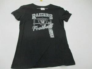 new NFL TEAM Women's Size L 12 Athletic Breathable Cotton Black T-shirt #TY3166 - Picture 1 of 6
