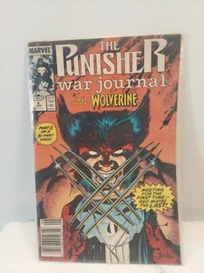 Marvel Comics The Punisher War Journal #6 June (1989) Wolverine - Picture 1 of 9