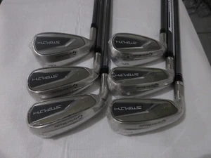 Left-Handed TaylorMade 2023 Stealth HD Iron Set - 5-PW - Stiff Graphite - NEW - Picture 1 of 3