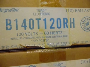 New Magnetek B140T120RH Electronic Ballast - ONE Ballast only (1010) - Picture 1 of 1