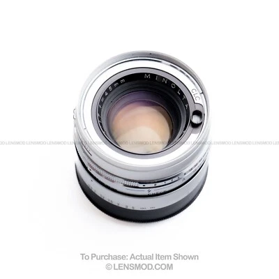 Lente modificada Minolta HiMatic9 Rokkor 45 mm F1.7 para montura Sony E y Nikon Z Foto 1 de 4