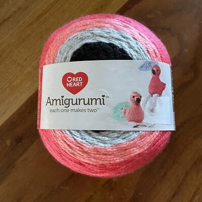 Kit de hilo Red Heart AMIGURUMI Flamingo Foto 1 de 4