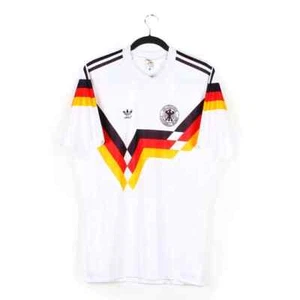 1990-92 - Adidas DFB Trikot für Herren - Weiß, Größe L - Bild 1 von 5