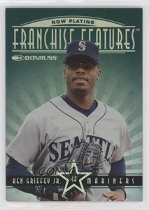1997 Donruss Franchise Features /3000 Ken Griffey Jr Andruw Jones #1 HOF