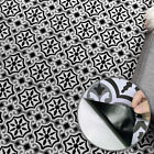 Black Grey Tile Floor Ground Stair Sticker Adhesive Bathroom Kitchen Wall 20x300