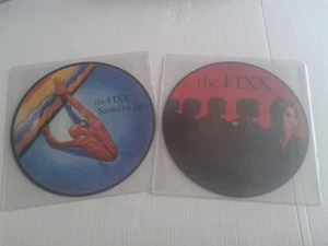 The Fixx – two 7” singles Red Skies & Saved By Zero – both picture discs - Picture 1 of 6