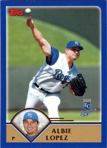 2003 Topps Traded #T58 Albie Lopez Kansas City Royals - Picture 1 of 2