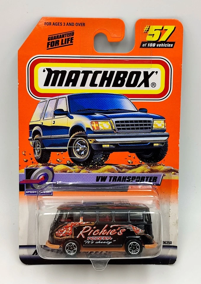 ★ VOLKSWAGEN TRANSPORTER 1967 - MATCHBOX MAINLINE 2000 - N°57 - 96350 ★ - Photo 1/1