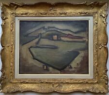 Attributable to Georges ROUAULT Mysterious Landscape Gouache Painting C. 1920