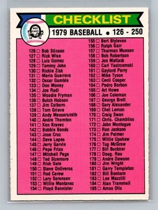 1979 O-Pee-Chee Unmarked Checking #242 - Canadian/French - Picture 1 of 2