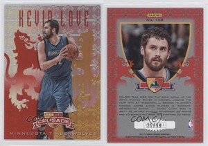 2012-13 Panini Crusade Crusade Red /99 Kevin Love #158