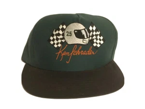 ๐ Kenny Schrader Vintage Nascar Hat Racing New Snap Back 25 Checkered Flag ๐ - Picture 1 of 6