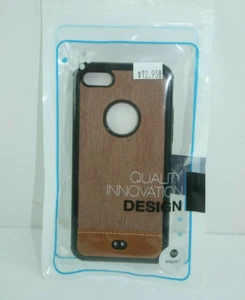 Custodia iPhone 7 - Marrone/Nero, Stock USA, Design di Qualità - Foto 1 di 7