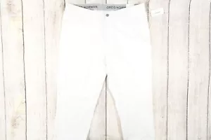 GREG NORMAN ATTACK LIFE RAPIDRY SLIM WHITE 36X34 CLOTH STRETCH PERFORMANCE JEANS - Picture 1 of 11