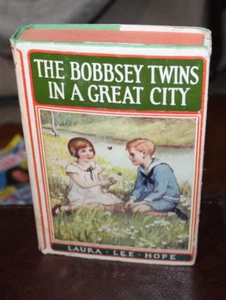 The Bobbsey Twins in A Great City by Laura Lee Hope w/ DJ - 1917 - Picture 1 of 1