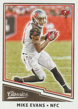 2017 PANINI CLASSICS  /  MIKE EVANS CARD