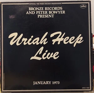 URIAH HEEP DOPPELLP LIVE MERCURY DAVID BYRON LEE KERSLAKE OZZY MICK BOX 1973 - Bild 1 von 2