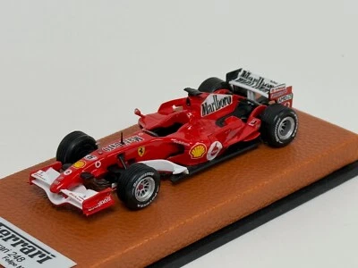 1/43 Ferrari 248  from 2006 F1 Season of Felipe Masa Leather base  JPN27 - Image 1 of 4