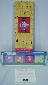 Tira cómica Hallmark Peanuts Gallery celebra edición por tiempo limitado certificado de autenticidad - Imagen 1 de 12
