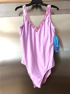 TRAJE DE BAÑO DE UNA PIEZA FUTURE MAGIC TRAJE DE BAÑO Lavanda con Borde de Lentejuelas 16W Nuevo con Etiquetas - Imagen 1 de 8