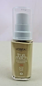 Base líquida súper mezclable L'Oreal True Match N2 luz neutra 1 fl oz - Imagen 1 de 3