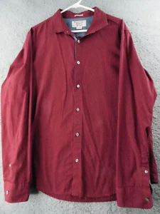 ORIGINAL PENGUIN Para Hombre 'Heritage Slim Fit' Manga Larga Mini Cuadros Botón XL - Imagen 1 de 13