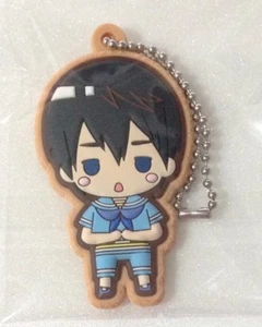 rubber keychain strap accessory Free Iwatobi Swim Club anime Nanase Haruka - Picture 1 of 2