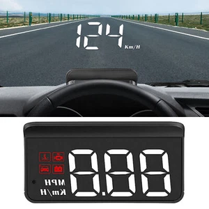 Auto Glas HUD Digital Tachometer Projektor Head Up Display OBD2 Overspeed Alarm - Bild 1 von 12