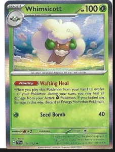 Whimsicott 015/162 SV05: Temporal Forces Holo - Picture 1 of 1