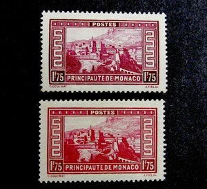 nystamps Französisch Monaco Briefmarke # 123 124 postfrisch OG H N21y3586 - Bild 1 von 2