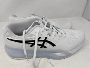 Asics Gel-Resolution X Bianco Nero 1041A481-100 Uomo Taglia 11,5 - Foto 1 di 6