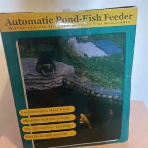 Automatischer Teich Fisch Futterautomat - Bild 1 von 7