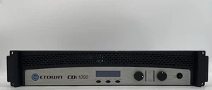 Crown CDi 1000 2-Channel 500W Power Amplifier NCDI1000 - Picture 1 of 14