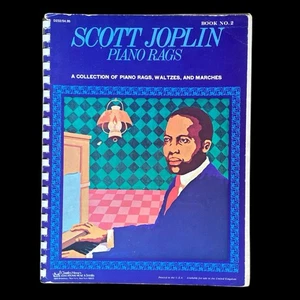Scott Joplin Piano Rags Book 2 Two D232 - 20 Song Collection 1973 Sheet Music - Picture 1 of 3