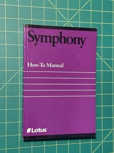 Symphony How-To Manual, Lotus - Picture 1 of 5