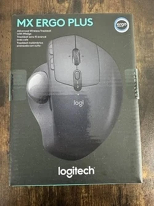 Logitech - MX ERGO PLUS Wireless Trackball Mouse 910-005178 - Image 1 of 1