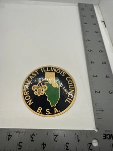 BSA, Nordosten Illinois Metall Aufkleber Council Sticker 83B-1742L - Bild 1 von 1