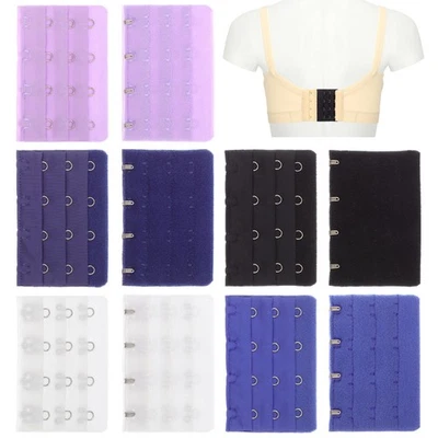  10 PC Lingerie Strap Extender Underwear Buckle Bra Extension Button - Image 1 of 4