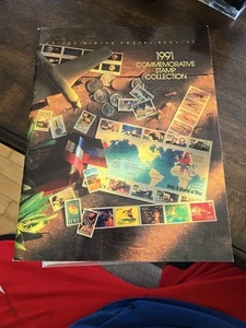 USPS Gedenkmarken Jahrbuch Sammlung 1991 komplett mit postfrischen Marken - Bild 1 von 6
