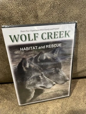 Wolf Creek Habitat and Rescue DVD 2019 Natural World Brookville Indiana SEALED - Image 1 of 3
