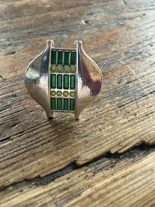 Anillo David Andersen Plata de Ley Noruega Noruego Vintage Estate 751 - Imagen 1 de 7