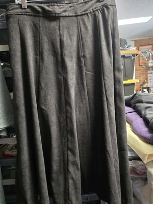 Falda negra Christopher & Bank para dama talla 10 nueva con etiquetas Foto 1 de 3